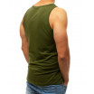 Moderní zelené pánské tričko na léto s nápisem SUPER HOT