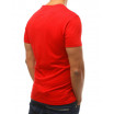 Červené pánské tričko s nápisem FREEDOM