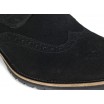 Pánské kožené boty černé barvy COMODO E SANO