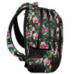 Nádherná květovaná školní taška v praktické třídílné sadě