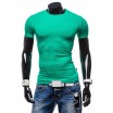 Tričko s krátkým rukávem zelené barvy