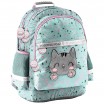 Školní batoh v 5-dílné sadě s roztomilým koťátkem
