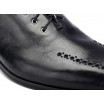 Pánská elegantní kožená obuv COMODO E SANO černé barvy