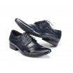 Společenské tmavě modré boty pro pány COMODO E SANO