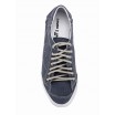 Kožené pánské boty COMODO E SANO v tmavě modré barvě