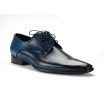 Pánské kožené boty modré barvy COMODO E SANO