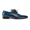 Pánské kožené boty modré barvy COMODO E SANO