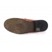 Pánské hnědé kožené boty s tmavou špičkou COMODO E SANO