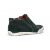 Pánská sportovní kožená obuv zelené barvy COMODO E SANO