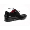 Elegantní pánské kožené boty COMODO E SANO černé barvy