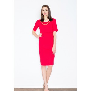 Formální dámské šaty červené