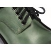 Kožené pánské boty na šněrování v zelené barvě COMODO E SANO
