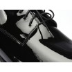 Pánské kožené společenské boty COMODO E SANO černé barvy
