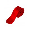 Úzké pánské kravaty v červené barvě