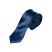 Úzké pánské kravaty tmavě modré barvy