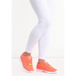 Letní dámské sportovní tenisky oranžové barvy