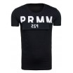 Moderní pánské tričko v černé barvě