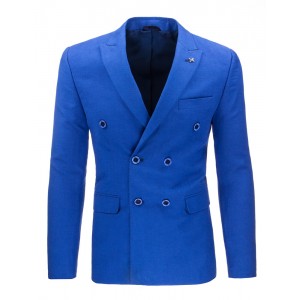 Pánské sportovní sako modré barvy