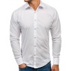 Elegantní pánské slim fit košile bílé barvy