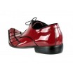 Pánske topánky - lesklé červené