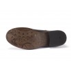Pánské kožené vysoké boty COMODO E SANO v černo béžové barvě