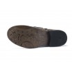 Kožené pánské kotníkové boty v černé barvě COMODO E SANO