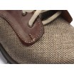 Pánské zimní kotníkové kožené boty COMODO E SANO v hnědé barvě