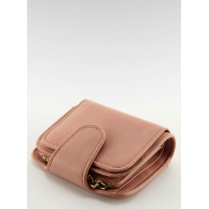 Dámské šikovné peněženky do kapsy v růžové barvě