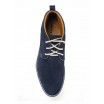 Pánske kožené topánky modré PT123