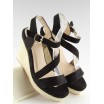 Pohodlné dámské sandály v černé barvě na léto