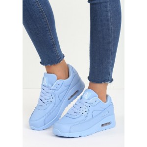 Sportovní dámské boty modré barvy s tkaničkami