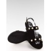 Dámské letní sandály v černé barvě