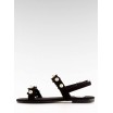 Dámské letní sandály v černé barvě