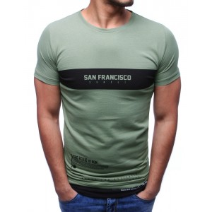 Stylová trička zelené barvy
