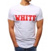 Modní trička bílé barvy