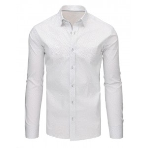 Bílá košile se vzorem