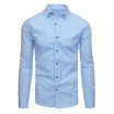 Luxusní košile pánské modré barvy