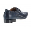 Pánské kožené společenské boty modré 535
