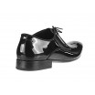 Pánske kožené společenské boty černé 529 