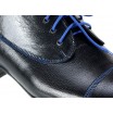 Pánské kožené společenské boty černé 439