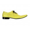 Pánské kožené extravagantní boty žluté ID: 564