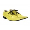 Pánské kožené extravagantní boty žluté ID: 564