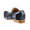 Pánské kožené společenské boty modré ID: 243
