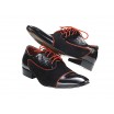 Pánské kožené společenské boty černé ID: 530