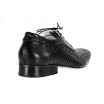 Pánské kožené společenské boty černé ID: 556