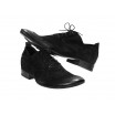 Pánské kožené společenské boty černé ID: 563