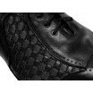 Pánské kožené společenské boty černé ID: 569