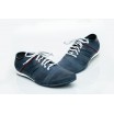 Pánské kožené boty modré PT1500