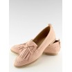Společenské boty dámské v růžové barvě