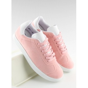 Dámské letní boty růžovo bílé
